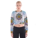 Wonderful Mandala Cropped Sweatshirt View1