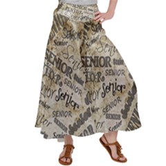 Graduation School Celebration Satin Palazzo Pants by HermanTelo