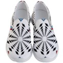 Star Illusion Mandala Men s Lightweight Slip Ons View1
