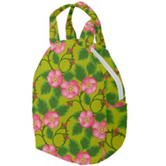 Roses Flowers Pattern Bud Pink Travel Backpacks by HermanTelo