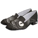 Grey Eyes Kitty Cat Women s Classic Loafer Heels View2