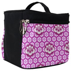 Paulownia Flowers Japanese Style Make Up Travel Bag (big) by HermanTelo