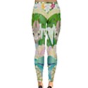 Graphic Easter Easter Basket Spring Inside Out Leggings View2