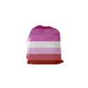 Lesbian Pride Flag Drawstring Pouch (XS) View2