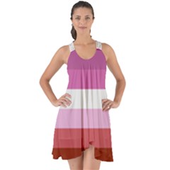 Lesbian Pride Flag Show Some Back Chiffon Dress by lgbtnation