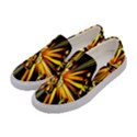 Clef Golden Music Women s Canvas Slip Ons View2