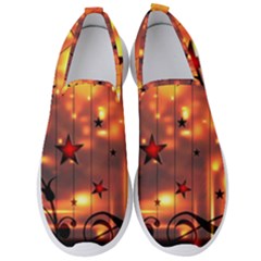 Star Radio Light Effects Magic Men s Slip On Sneakers by HermanTelo