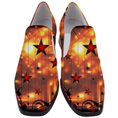 Star Radio Light Effects Magic Slip On Heel Loafers by HermanTelo