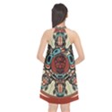 Grateful Dead Pacific Northwest Cover Halter Neckline Chiffon Dress  View2