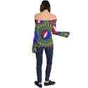 Grateful Dead Off Shoulder Long Sleeve Top View2