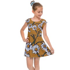 Daisy Kids  Cap Sleeve Dress by BubbSnugg