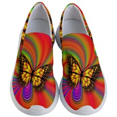 Arrangement Butterfly Women s Lightweight Slip Ons by HermanTelo