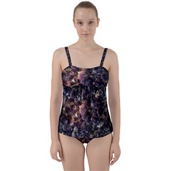 Amethyst Twist Front Tankini Set by WensdaiAmbrose