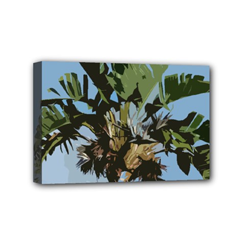 Palm Tree Mini Canvas 6  X 4  (stretched) by snowwhitegirl