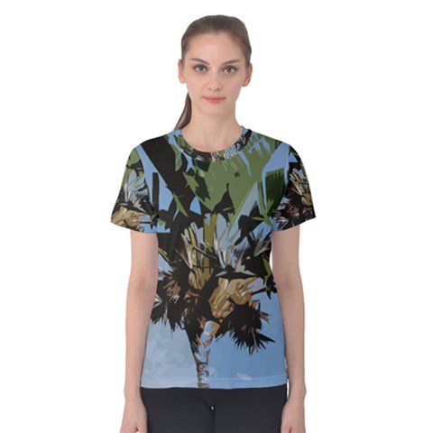 Palm Tree Women s Cotton Tee by snowwhitegirl