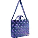 Kawaii Space Rocket Pattern Square Shoulder Tote Bag View2