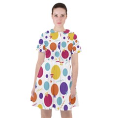 Background Polka Dot Sailor Dress by HermanTelo