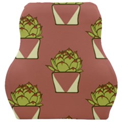 Cactus Pattern Background Texture Car Seat Velour Cushion  by HermanTelo