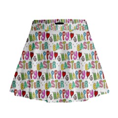 Holidays Happy Easter Mini Flare Skirt by HermanTelo