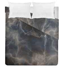 Marble Surface Texture Stone Duvet Cover Double Side (queen Size) by HermanTelo