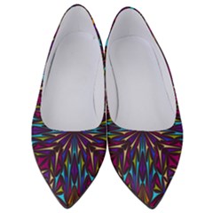 Kaleidoscope Triangle Curved Women s Low Heels by HermanTelo