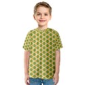 Pattern Halloween Pumpkin Color Green Kids  Sport Mesh Tee View1