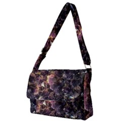 Amethyst Full Print Messenger Bag by WensdaiAmbrose