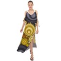 Retro Color Style Maxi Chiffon Cover Up Dress View1