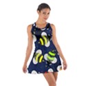 Textured Bee Cotton Racerback Dress View1