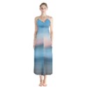 Wave Background Button Up Chiffon Maxi Dress View1