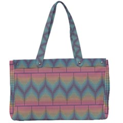 Pattern Background Texture Colorful Canvas Work Bag