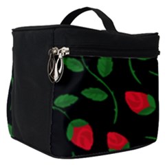 Roses Flowers Spring Flower Nature Make Up Travel Bag (small) by Bajindul