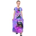 Ski Boot Ski Boots Skiing Activity Kids  Short Sleeve Maxi Dress View1