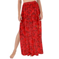 Red Of Love Maxi Chiffon Tie-up Sarong by BIBILOVER