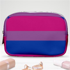 Bisexual Pride Flag Bi Lgbtq Flag Make Up Pouch (small) by lgbtnation