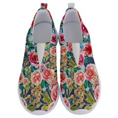 Watercolour Floral  No Lace Lightweight Shoes by charliecreates