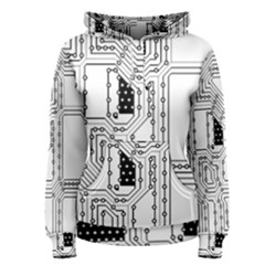 New Technology Women s Pullover Hoodie by WensdaiAmbrose