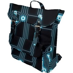 New Technology - Dark Buckle Up Backpack by WensdaiAmbrose