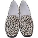 3d Leopard Print Black Brown  Women s Classic Loafer Heels View1