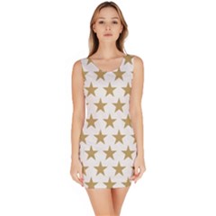 Gold Star Bodycon Dress by WensdaiAmbrose