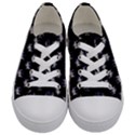 Forest Girl Gradient Black Kids  Low Top Canvas Sneakers View1