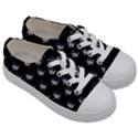 Forest Girl Gradient Black Kids  Low Top Canvas Sneakers View3