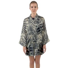 Hundred Dollars Long Sleeve Kimono Robe by snowwhitegirl