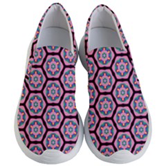 Background Pattern Tile Women s Lightweight Slip Ons by Nexatart