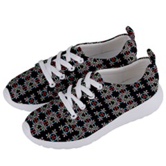 Pattern Black Background Texture Women s Lightweight Sports Shoes by Nexatart