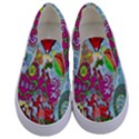 Supersonic volcanic splash Kids  Canvas Slip Ons View1