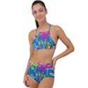 Supersonic Volcanic fish sonar submarine High Waist Tankini Set View1