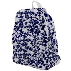 Flowers Garden Textiles Fabric Top Flap Backpack by Pakrebo