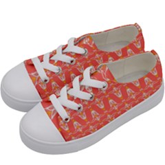 Seamless Pattern Background Kids  Low Top Canvas Sneakers by Pakrebo