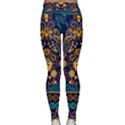 African Pattern Lightweight Velour Classic Yoga Leggings View2